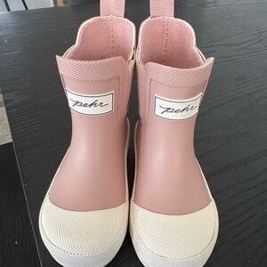 Pehr Pink Kids Rain Boots